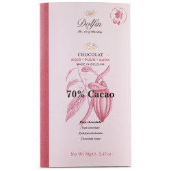 Tablette de chocolat 70% De Cacao