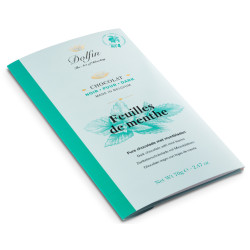 Tablette de chocolat Feuilles De Menthe