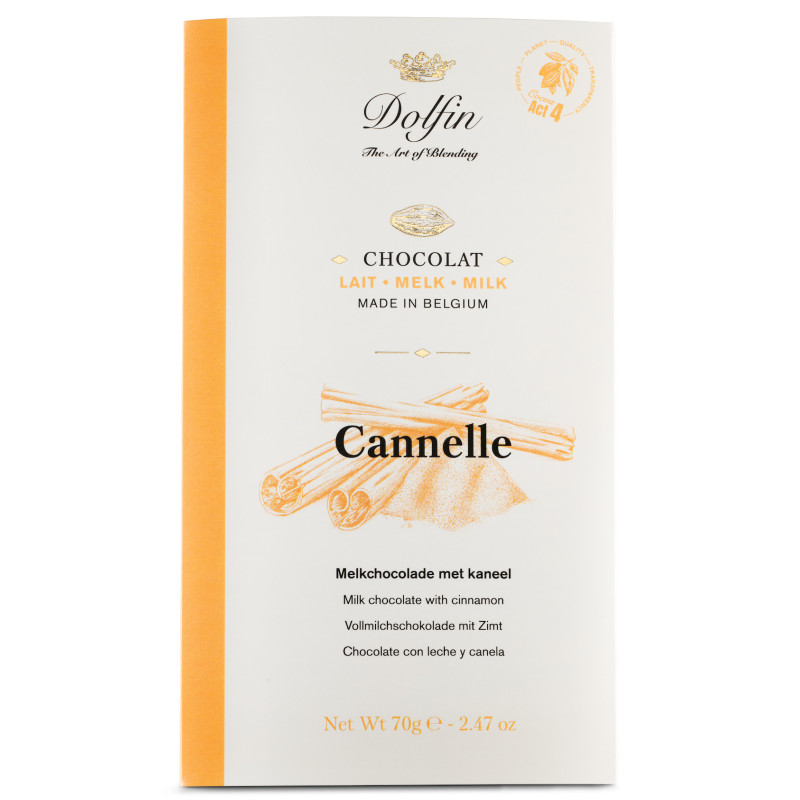 Tablette de chocolat Cannelle (Lait)