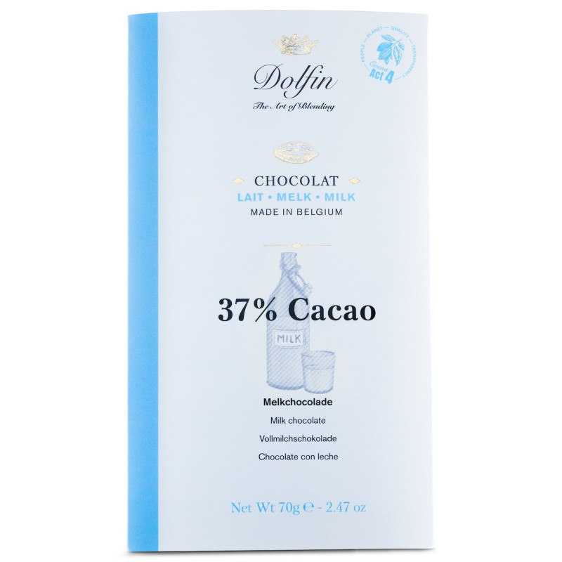 Tablette de chocolat 37% De Cacao (Lait)