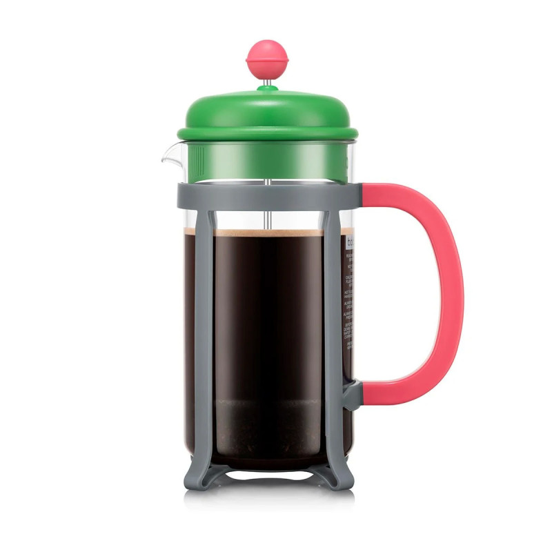 Cafetière à piston "JAVA Multicolore" 8 tasses