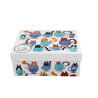 Coffret 2 tasses & sous-tasses "Le monde des chats"