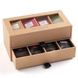 Coffret "7/7" - assortiment de 56 sachets de thés et infusions