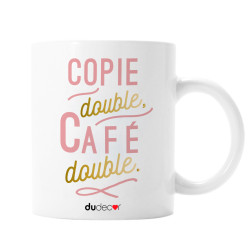 Mug "Café double"